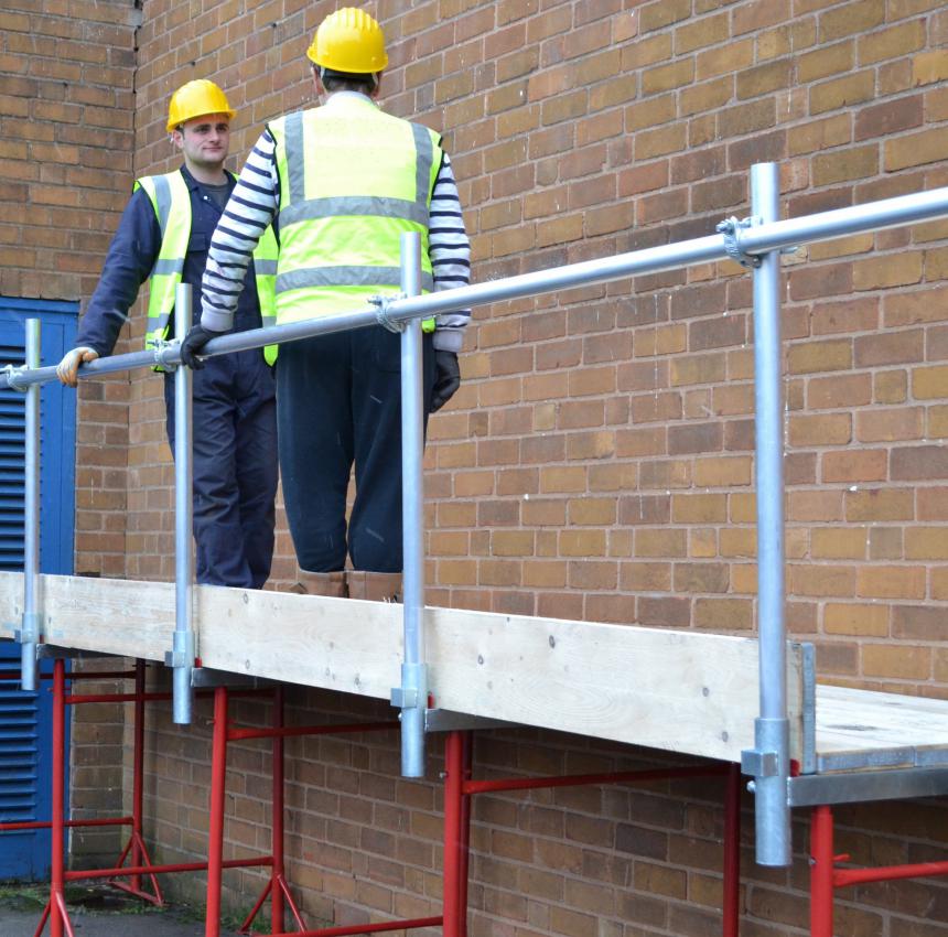 Hop up’s and Handrails Angus Construction Training